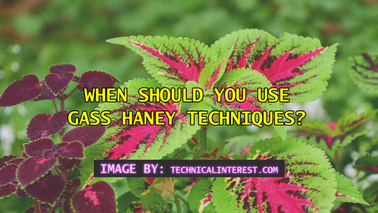 When Should You Use Gass Haney Techniques?