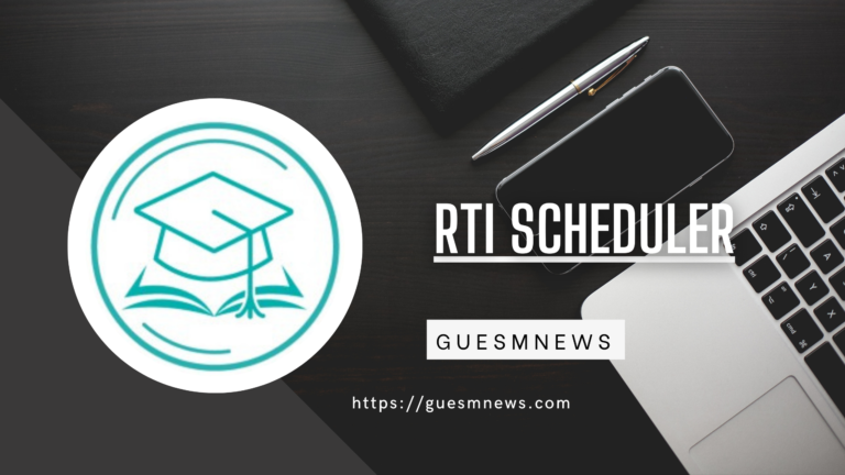 rti scheduler