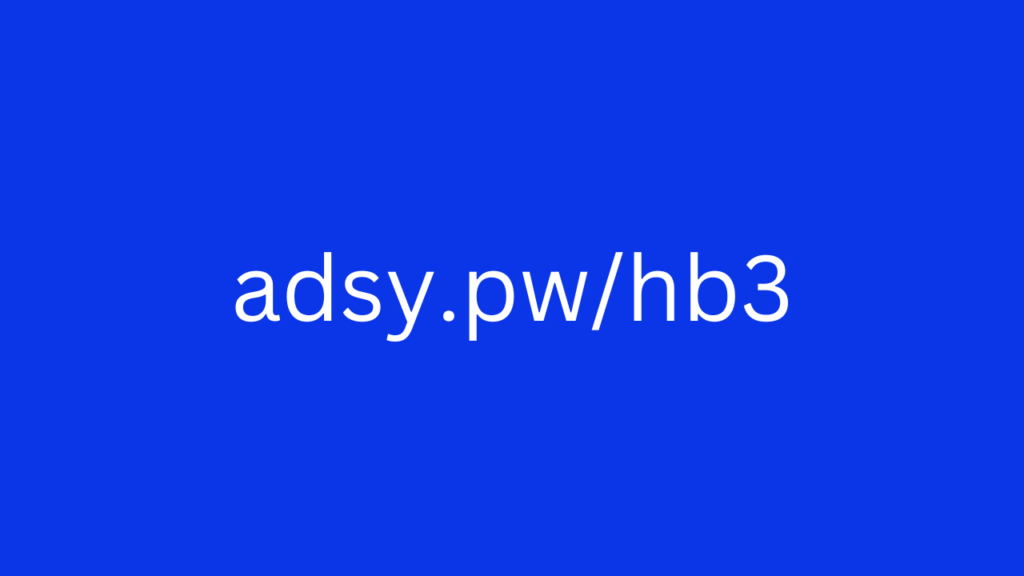 What Is adsy.pw/hb3? Everything You Should Know About This Platform