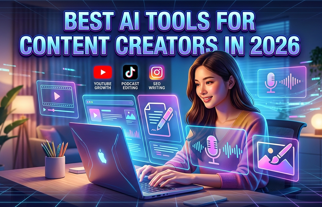Best AI Tools for Content Creators in 2026