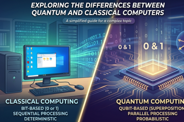 Exploring the Differences Between Quantum and Classical Computers