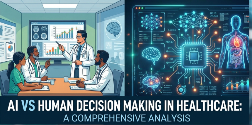 AI vs Human Decision Making in Healthcare: A Comprehensive Analysis