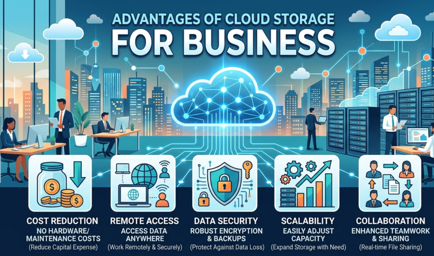 Advantages of Cloud Storage for Business