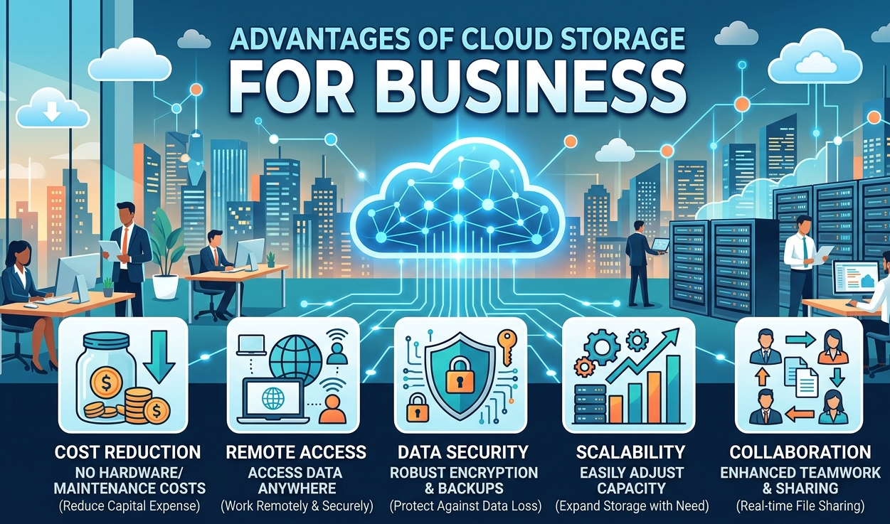 Advantages of Cloud Storage for Business