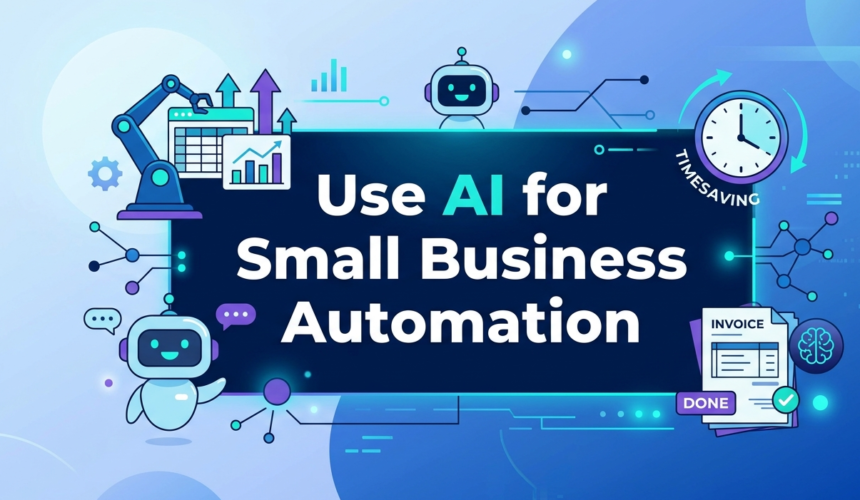 How to Use AI for Small Business Automation