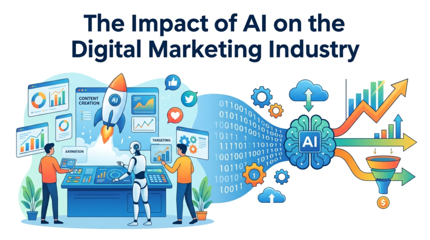 The Impact of AI on the Digital Marketing Industry