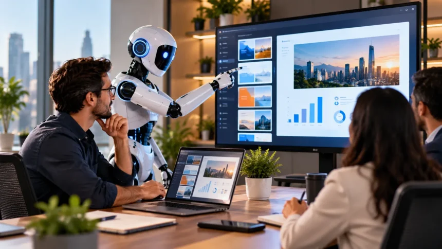 How to Create Business Presentations Using AI