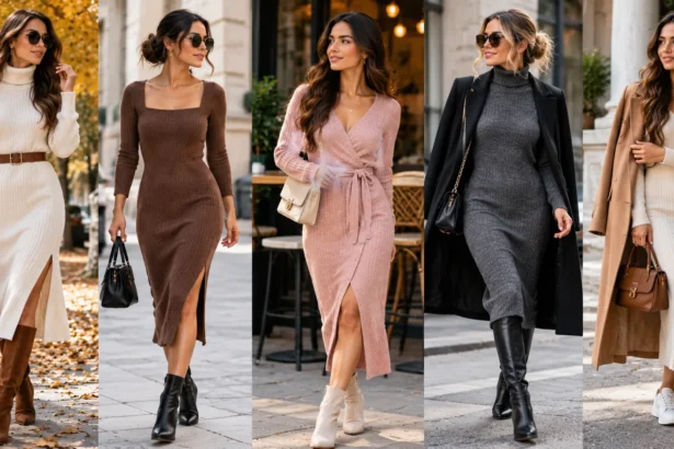 Knit Dress Outfits A Simple Style Guide