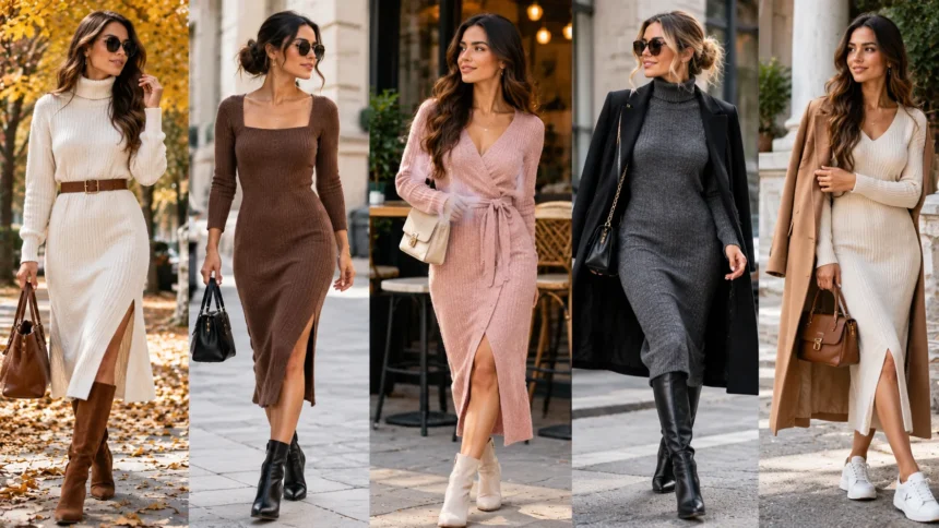 Knit Dress Outfits A Simple Style Guide