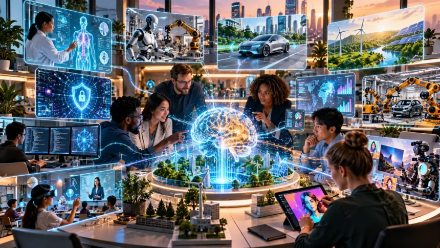 Top 10 New Emerging Fields After That Launch Of AI In Tech